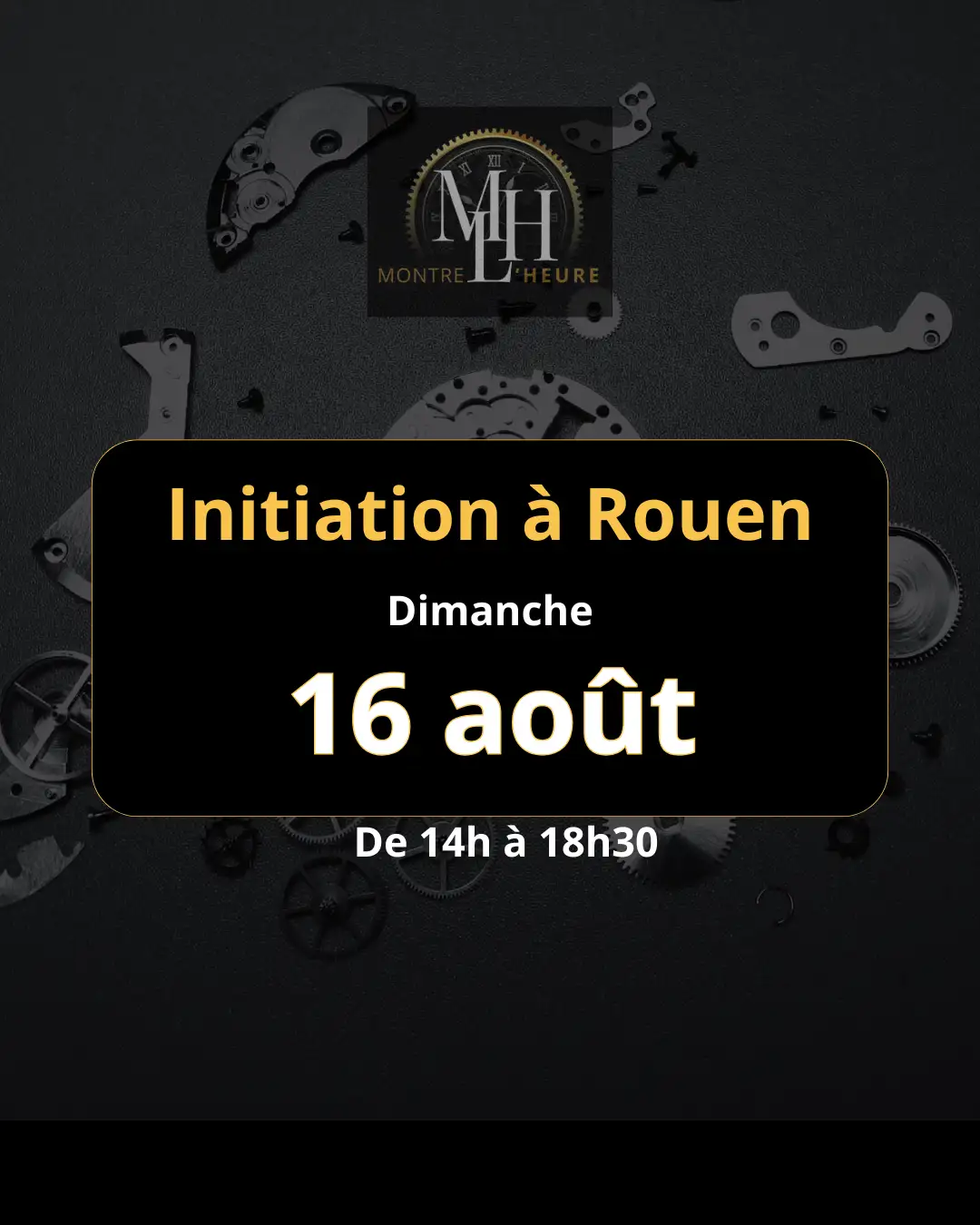initiation le dimanche 16 août